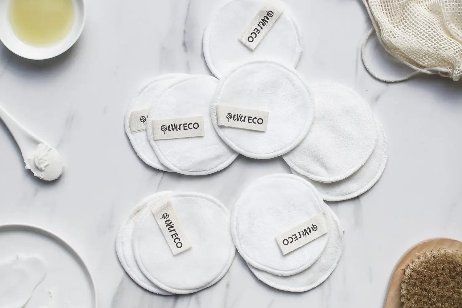 Ever Eco Reusable Facial Pads: Sustainable Skincare for an Eco-Friendly Beauty Routine-The Living Co.