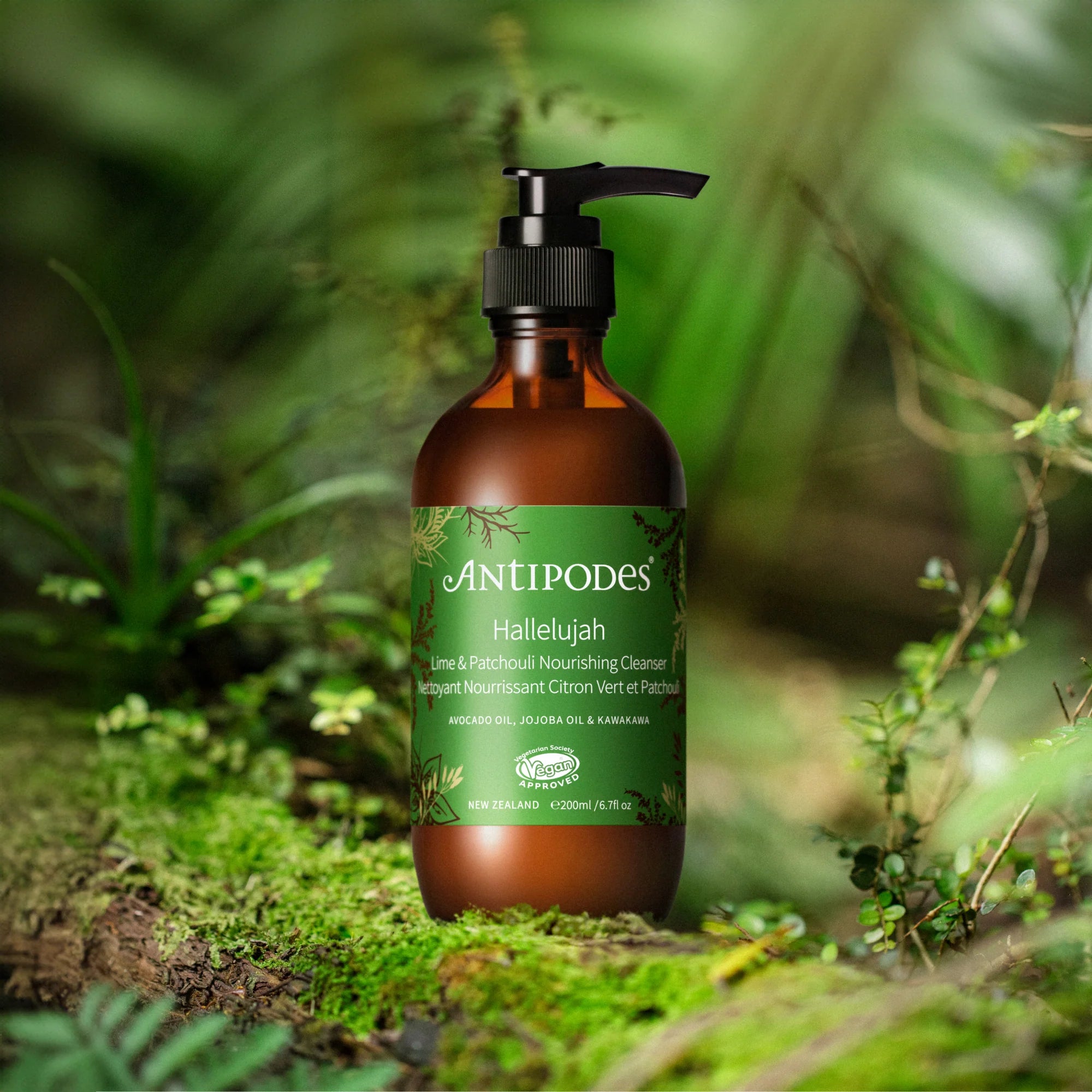 Antipodes Hallelujah Lime & Patchouli Cleanser 200ml