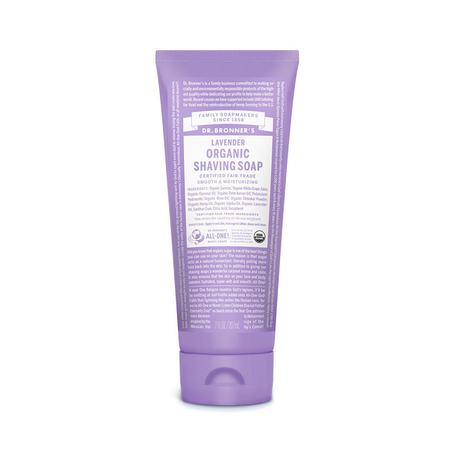 Dr. Bronner's Shaving Soap Lavender 208ml