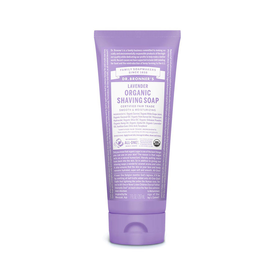 Dr. Bronner's Shaving Soap Baby Unscented-The Living Co.