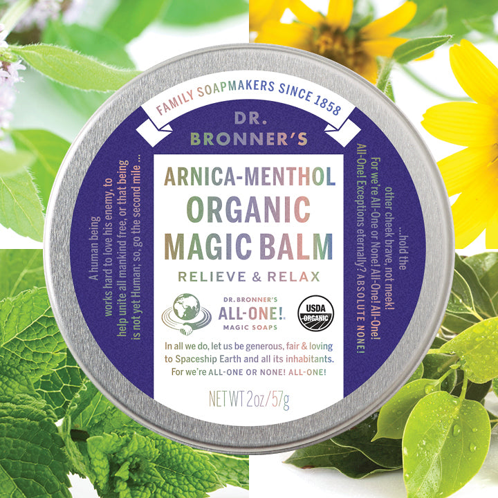 Dr. Bronner's Body Balm Arnica-Menthol 57g-The Living Co.