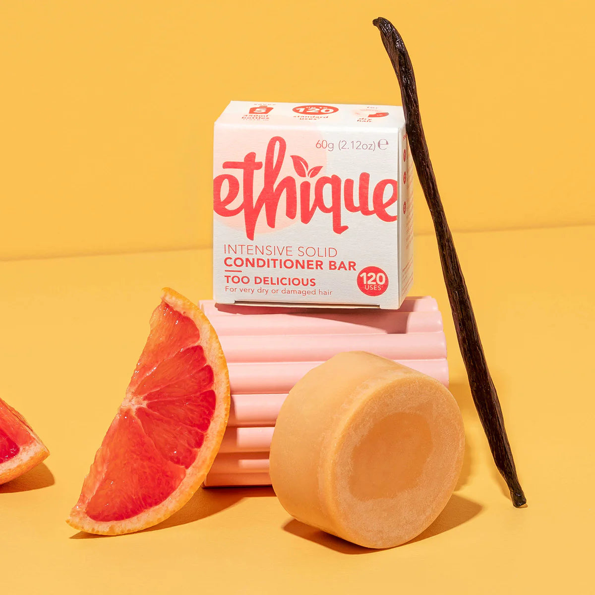 Ethique Intensely Nourishing Conditioner Bar for Damaged Hair: Too Delicious-The Living Co.
