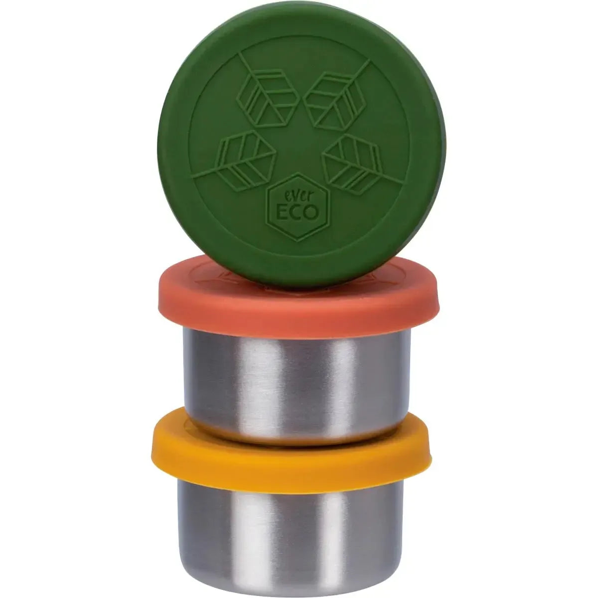 Ever Eco Stainless Steel Mini Containers 3 x 60ml