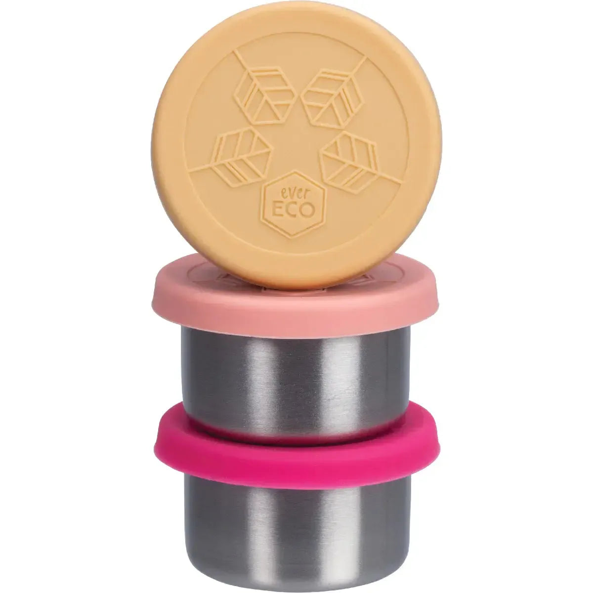 Ever Eco Stainless Steel Mini Containers 3 x 60ml
