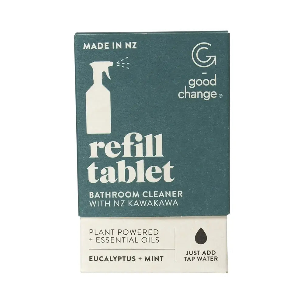 Good Change Store Refill Cleaning Tablets - Bathroom-The Living Co.