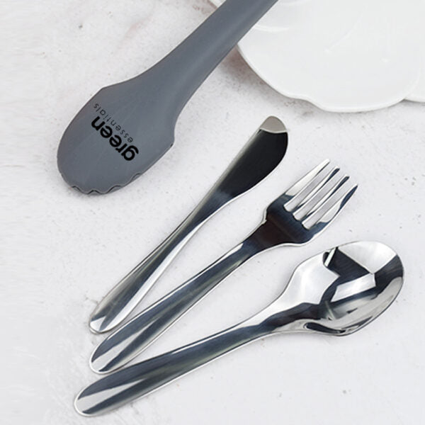 Stainless Steel Travel Cutlery - Steel