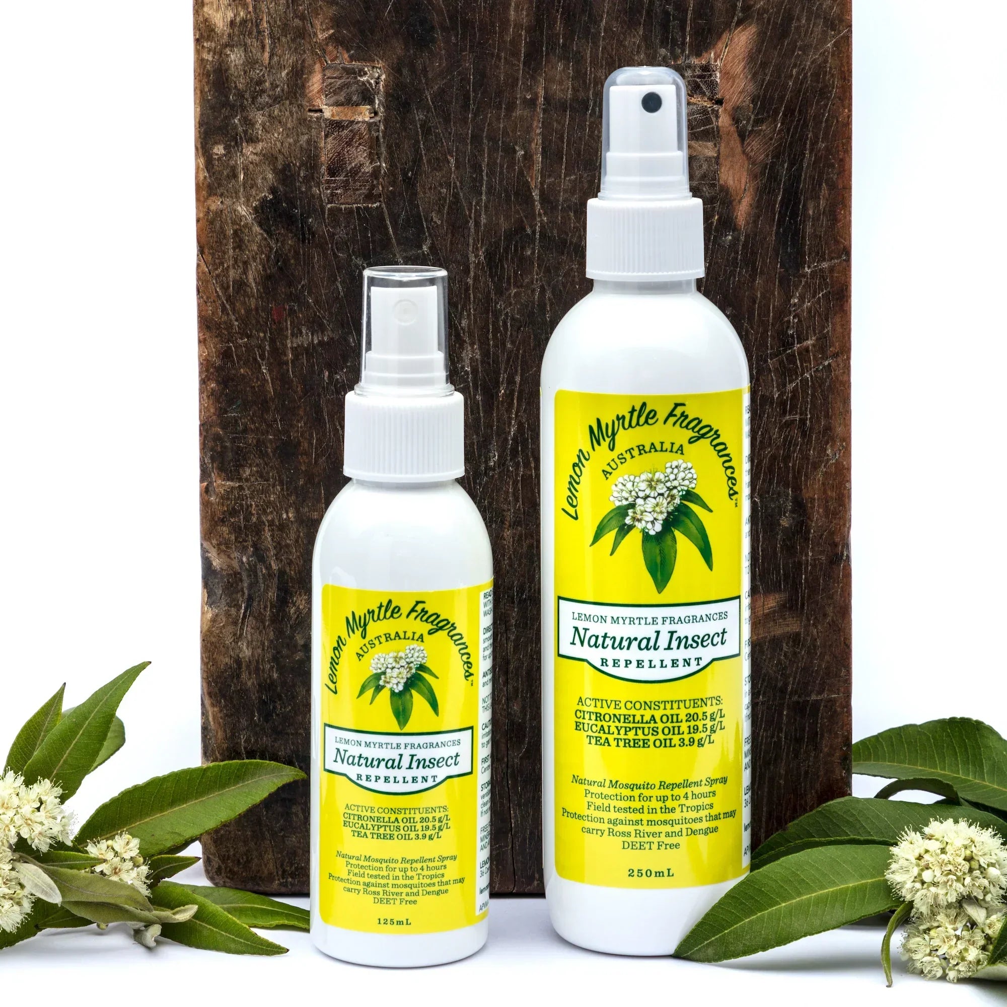 Lemon Myrtle Fragrances Natural Insect Repellent 125ml