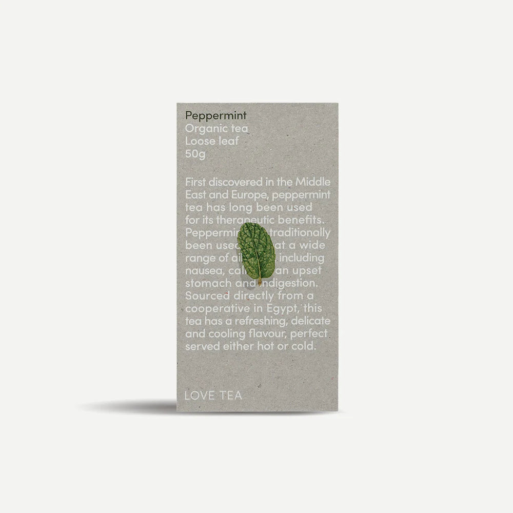 Love Tea Organic Peppermint 50g