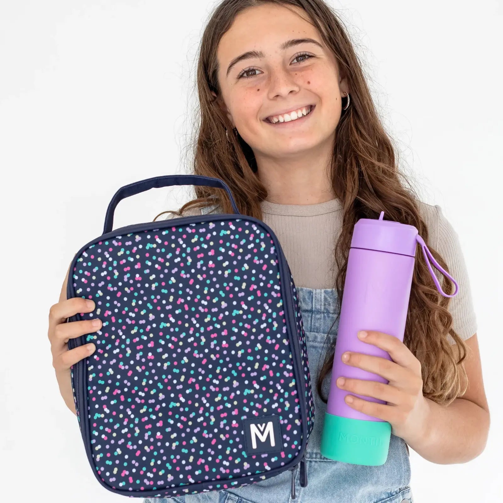 MontiiCo Insulated Lunch Bag - Confetti