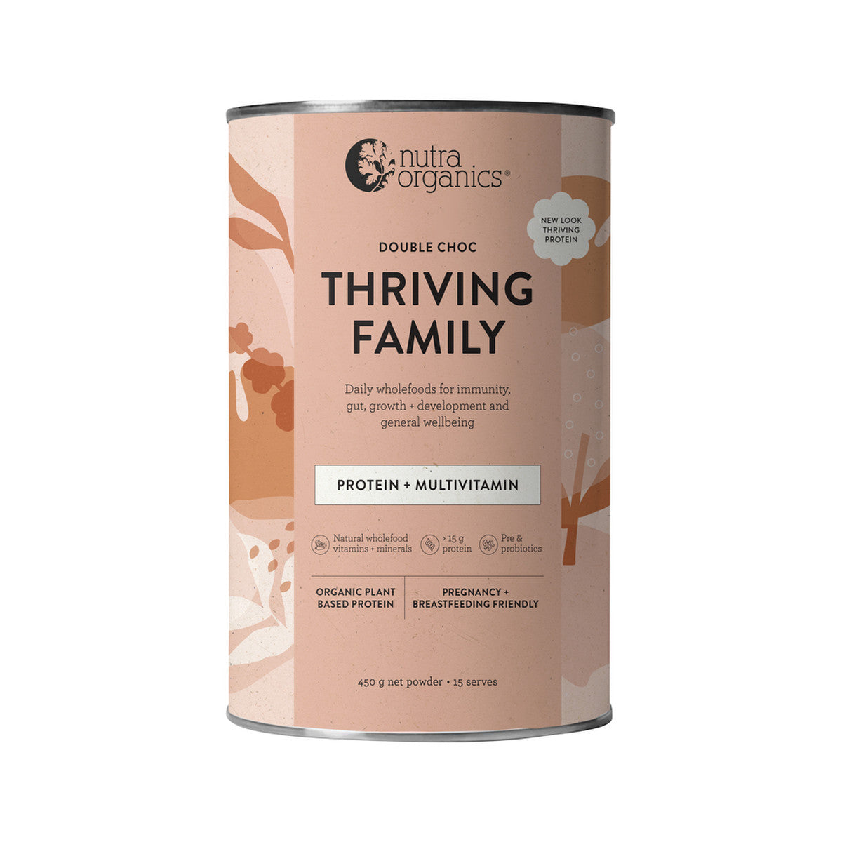 Nutra Organics Thriving Family Choc-The Living Co.