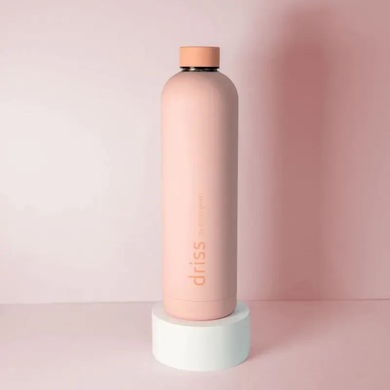 Porter Green Insulated Stainless Steel Bottle | Driss | Peach + Petal 1L