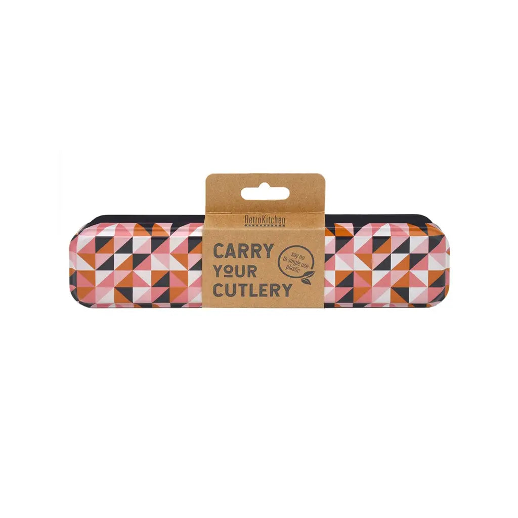 RetroKitchen Carry Your Cutlery - Geometric