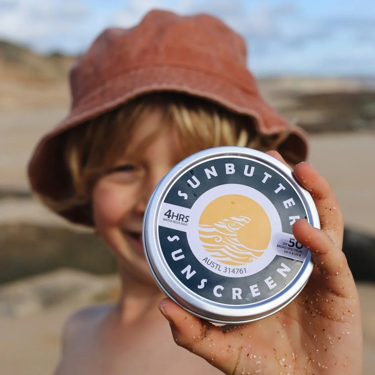 Sunbutter SPF50 Reef Safe Sunscreen-The Living Co.