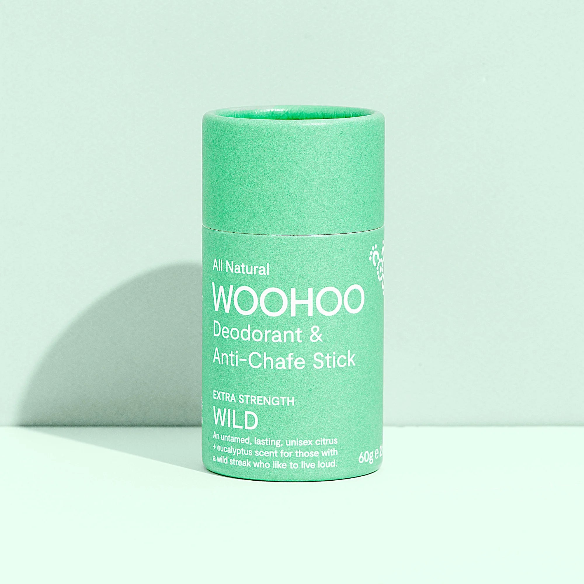 Woohoo Natural Deodorant & Anti-Chafe Stick (Wild)-The Living Co.