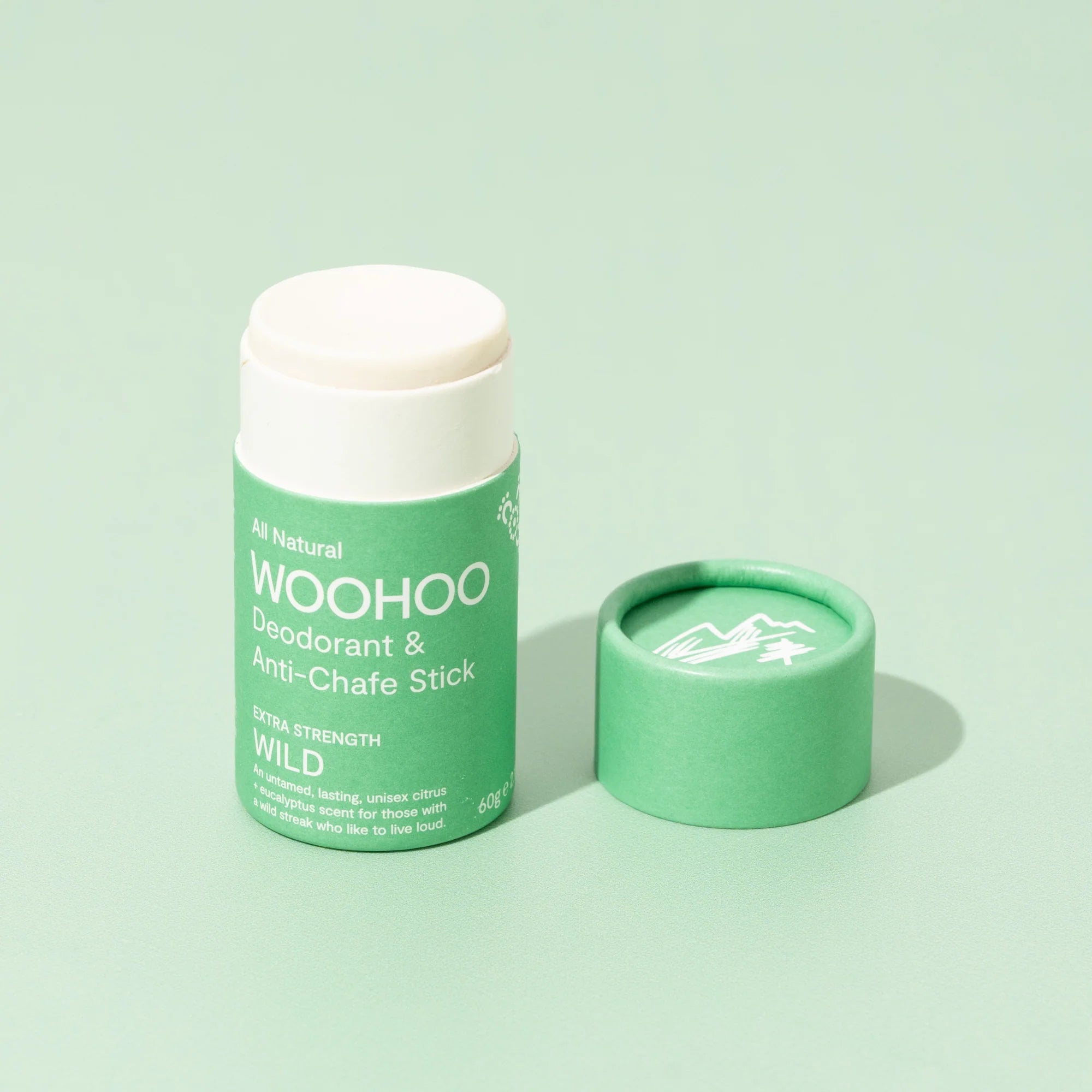 Woohoo Natural Deodorant & Anti-Chafe Stick (Wild)