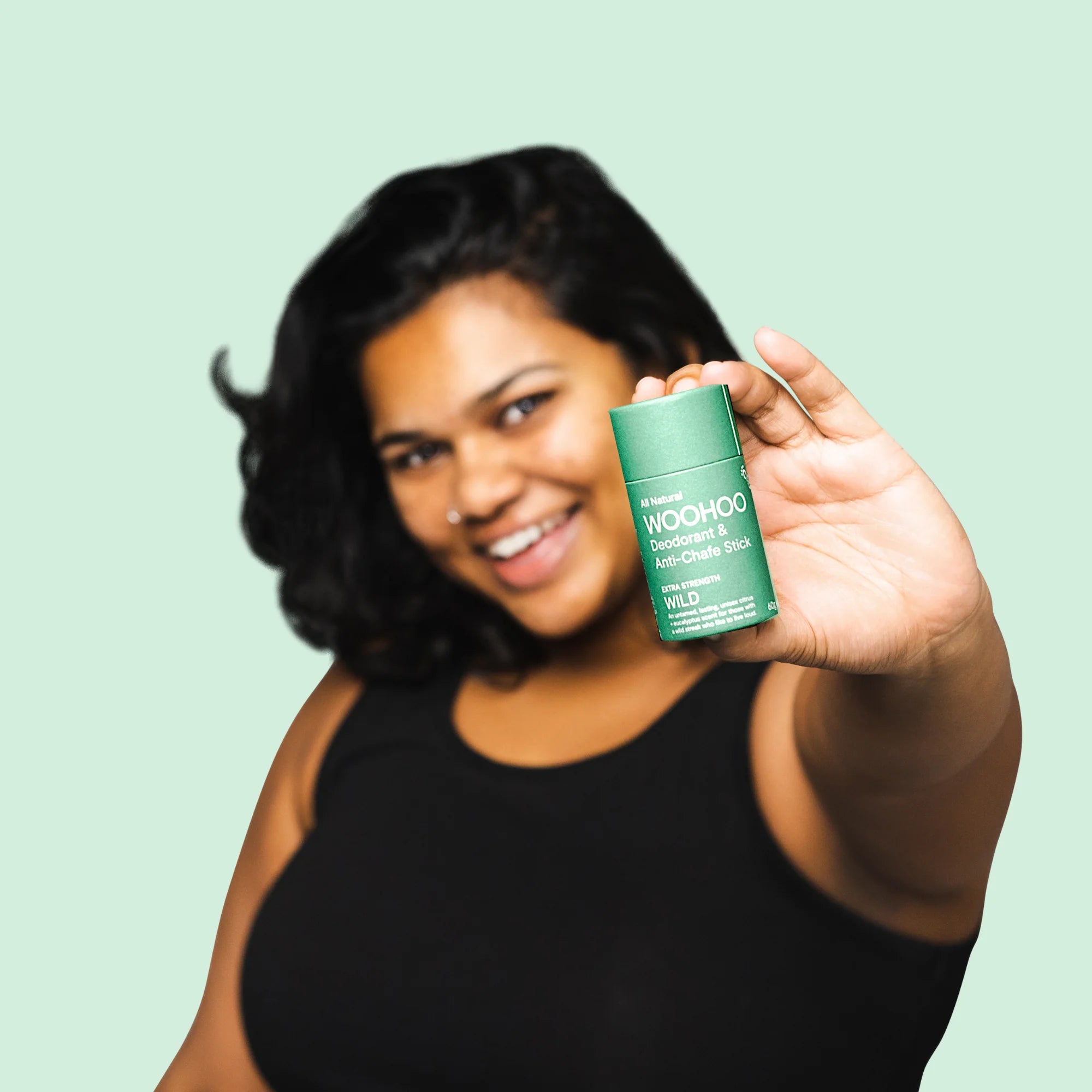 Woohoo Natural Deodorant & Anti-Chafe Stick (Wild)