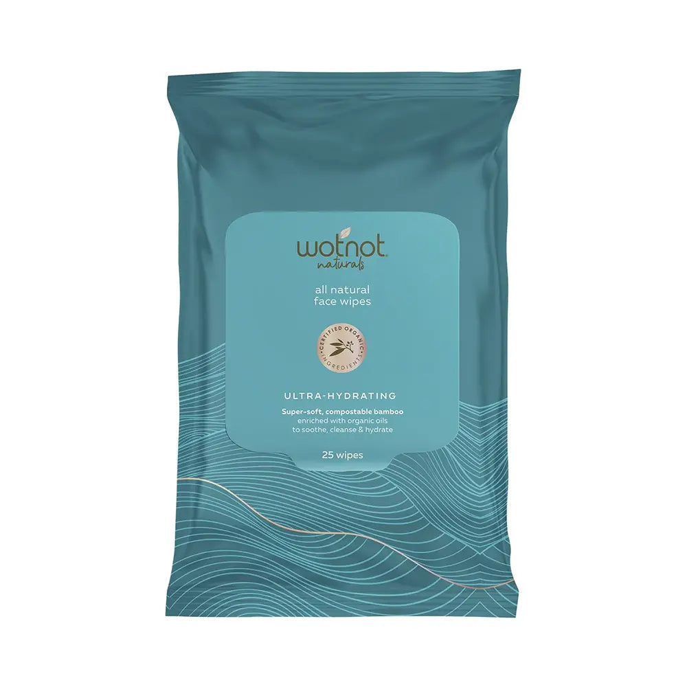 Wotnot Ultra Hydrating Face Wipes 25-The Living Co.