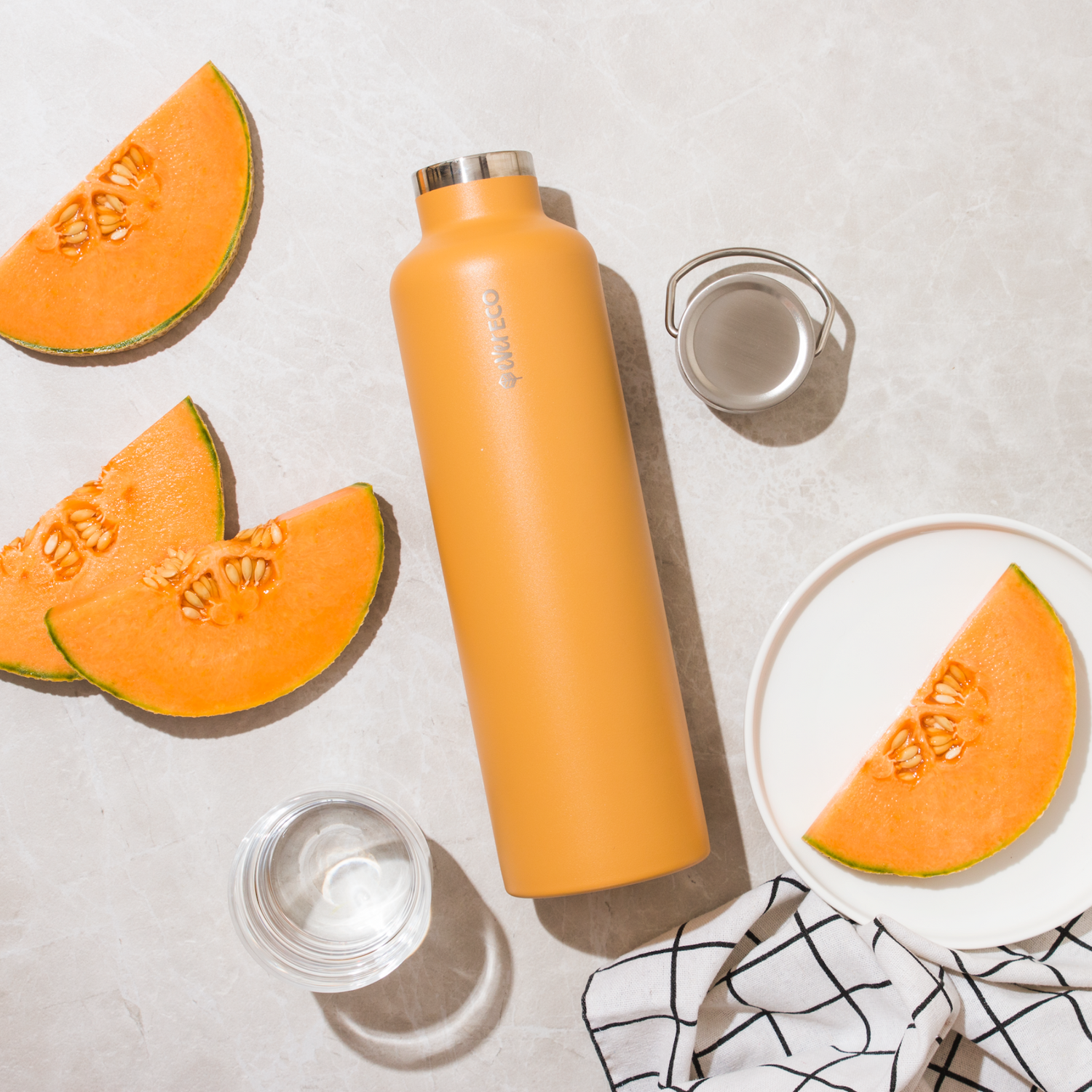 Ever Eco Insulated Stainless Steel Bottle 1L-The Living Co.