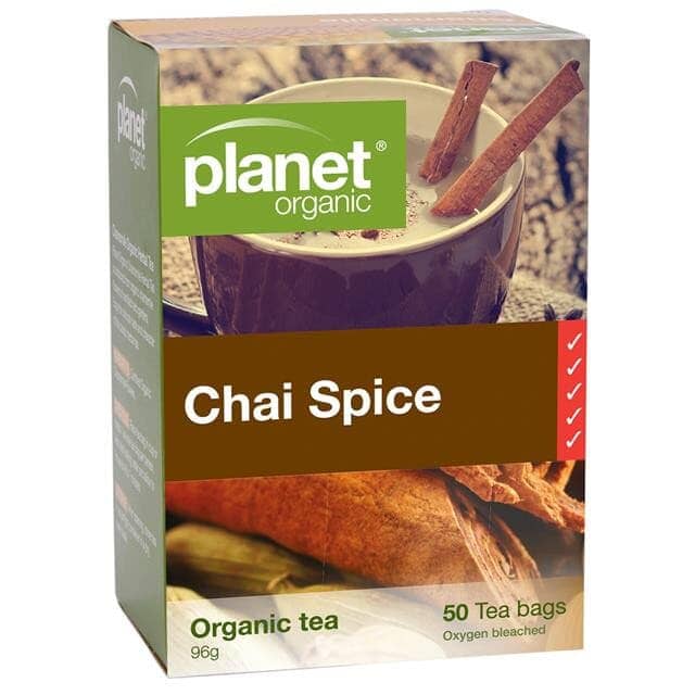 Planet Organic Chai Spice Tea Bags 25