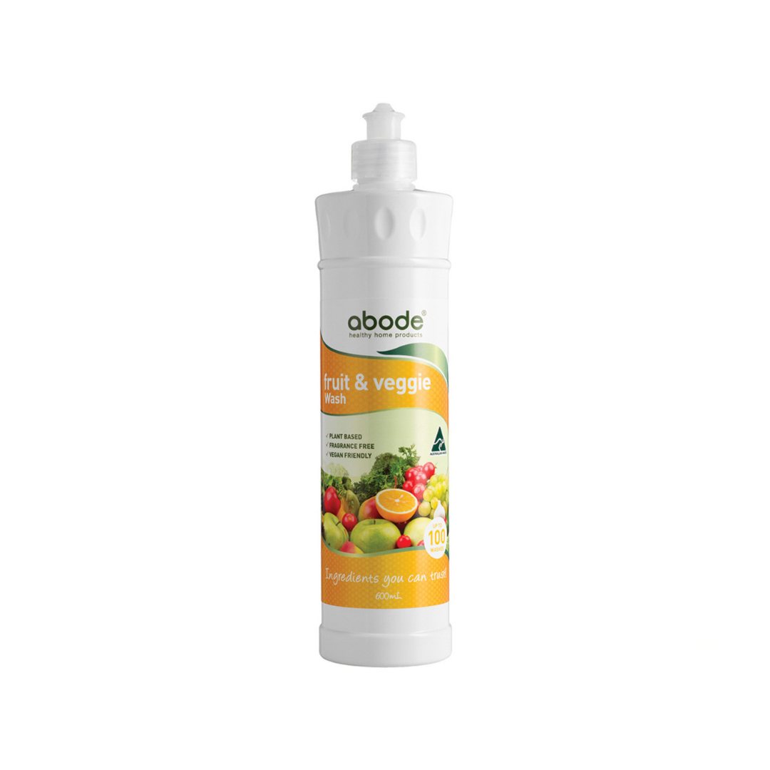 Abode Fruit & Vegetable Wash 600mL-The Living Co.