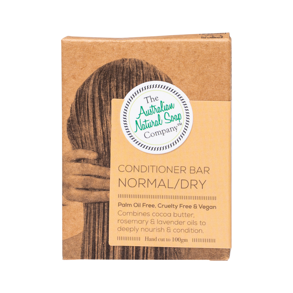Australian Natural Soap Company Solid Conditioner Bar Normal/Dry-The Living Co.