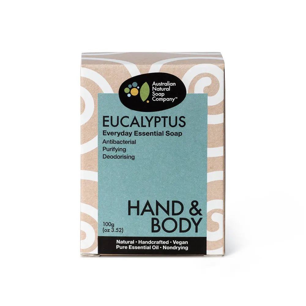 Australian Natural Soap Company Eucalyptus Soap-The Living Co.