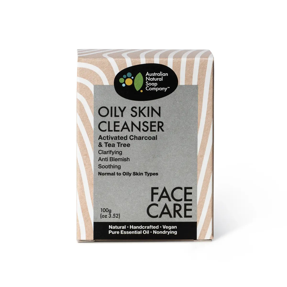 Australian Natural Soap Company Oily Skin Facial Cleanser-The Living Co.