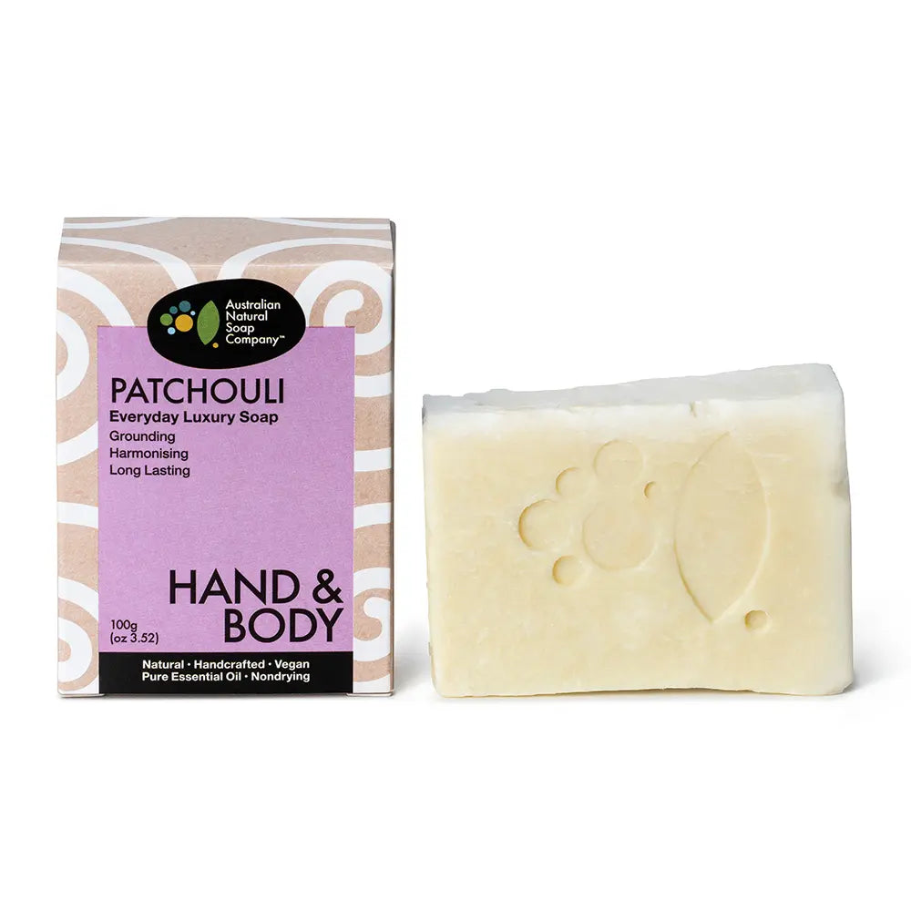 Australian Natural Soap Company Patchouli Soap-The Living Co.