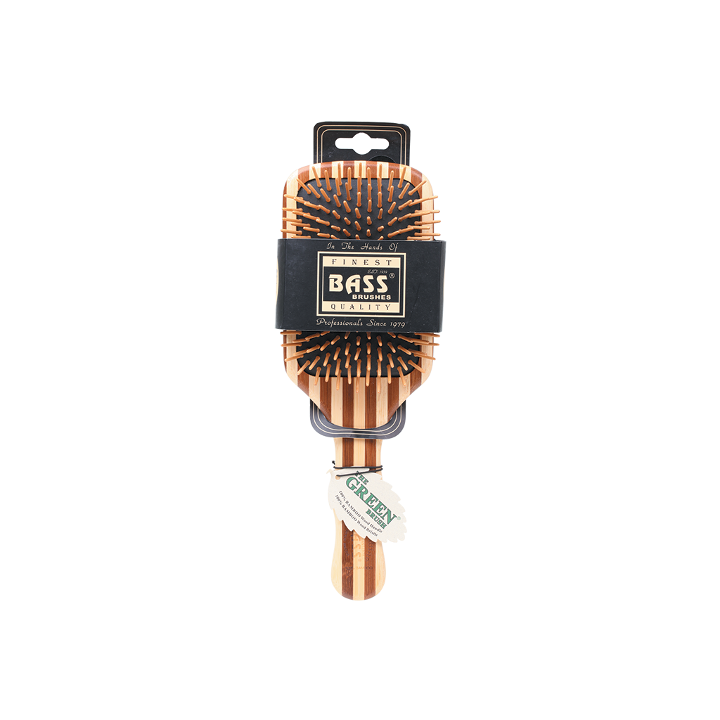 Bass Brushes Bamboo Hair Brush Large Square Paddle