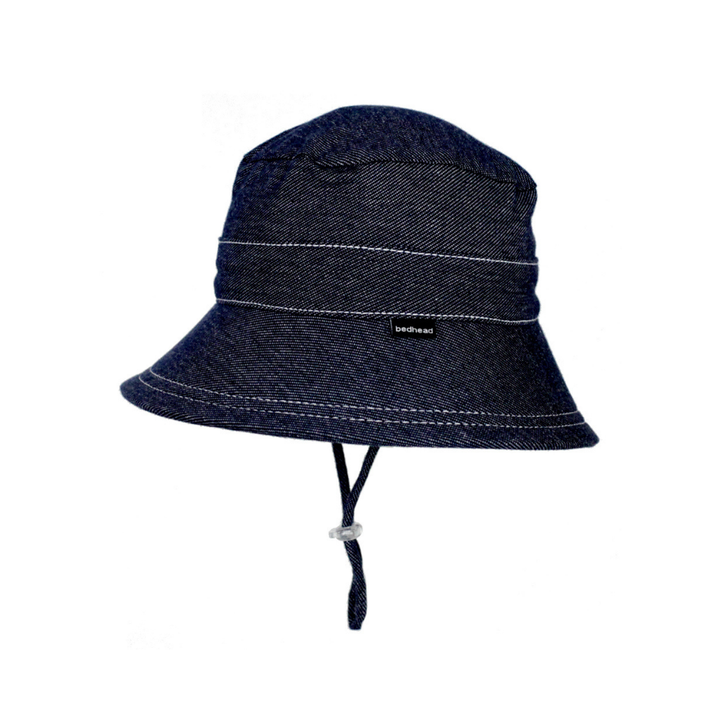 Bedhead Kids Classic Bucket Sun Hat - Denim