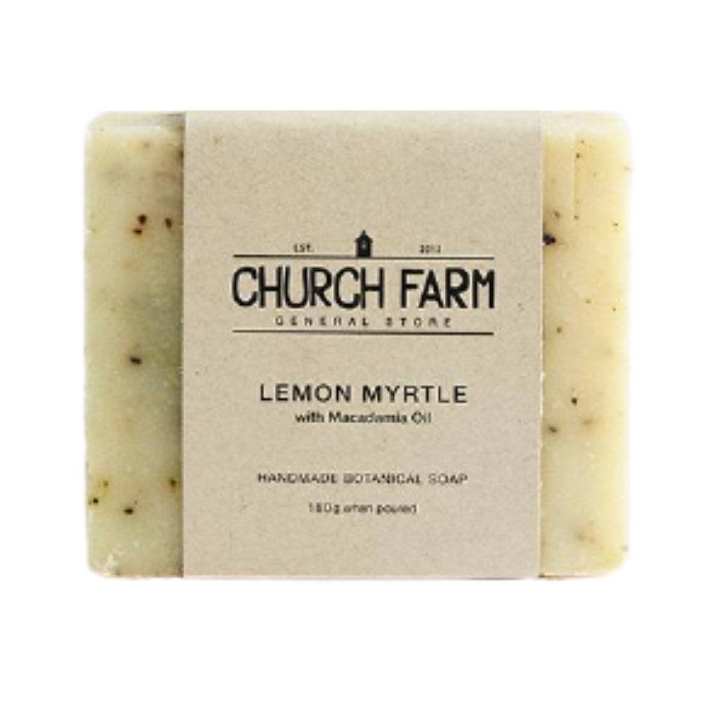 Church Farm Lemon Myrtle & Macadamia Soap-The Living Co.