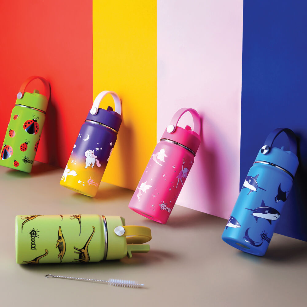 Cheeki Insulated Little Adventurer Kids Water Bottle - 400ml