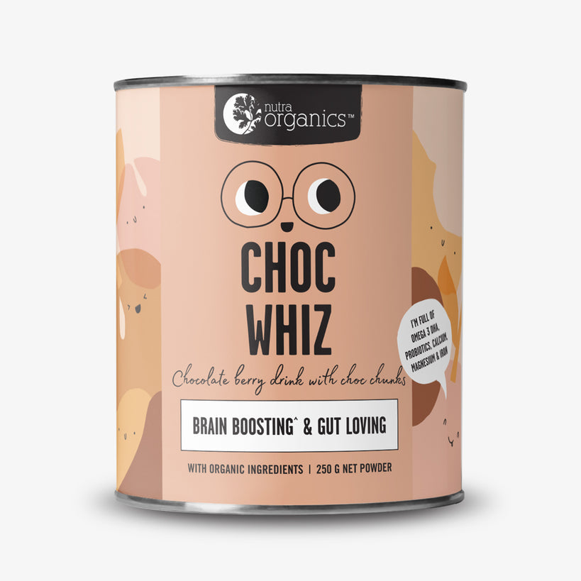 Nutra Organics Choc Whiz-The Living Co.