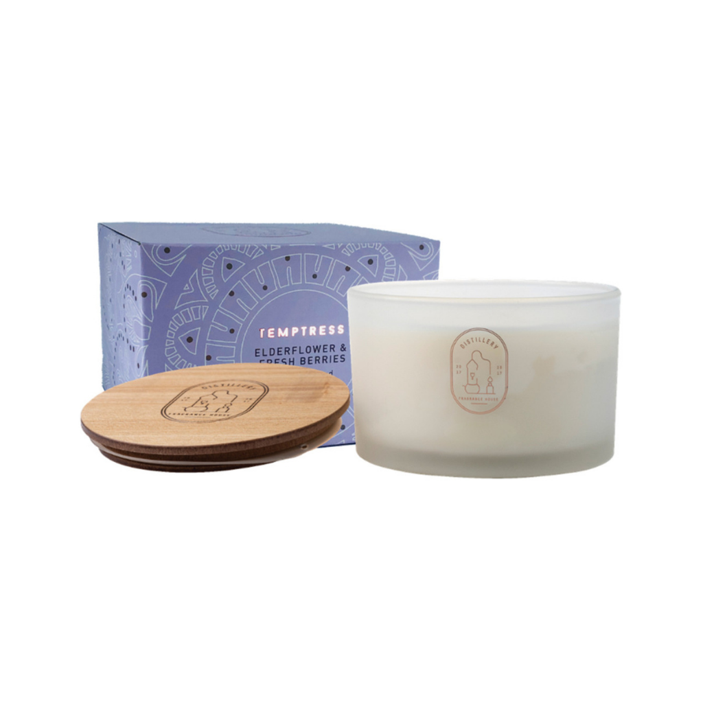 Distillery Fragrance House Soy Candle Temptress (Elderflower & Fresh Berries)