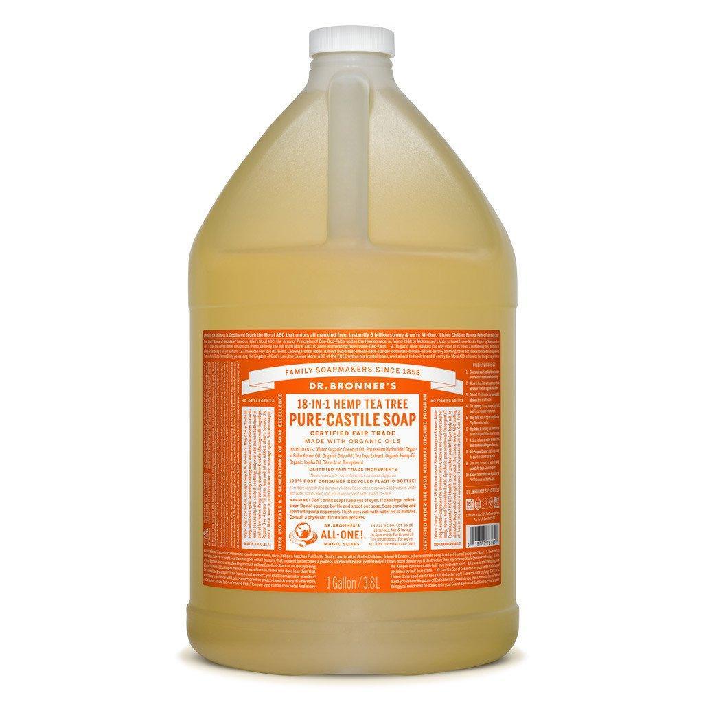 Dr. Bronner's Pure-Castile Liquid Soap Tea Tree