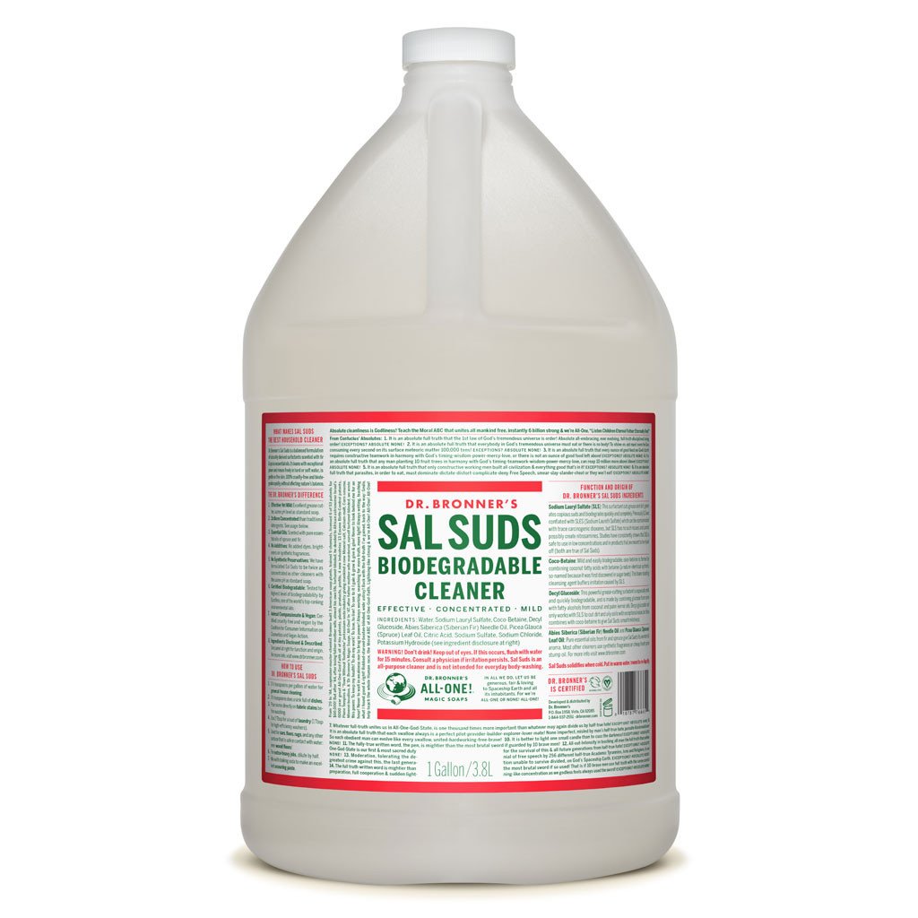 Dr. Bronner's Biodegradable Cleaner Sal Suds