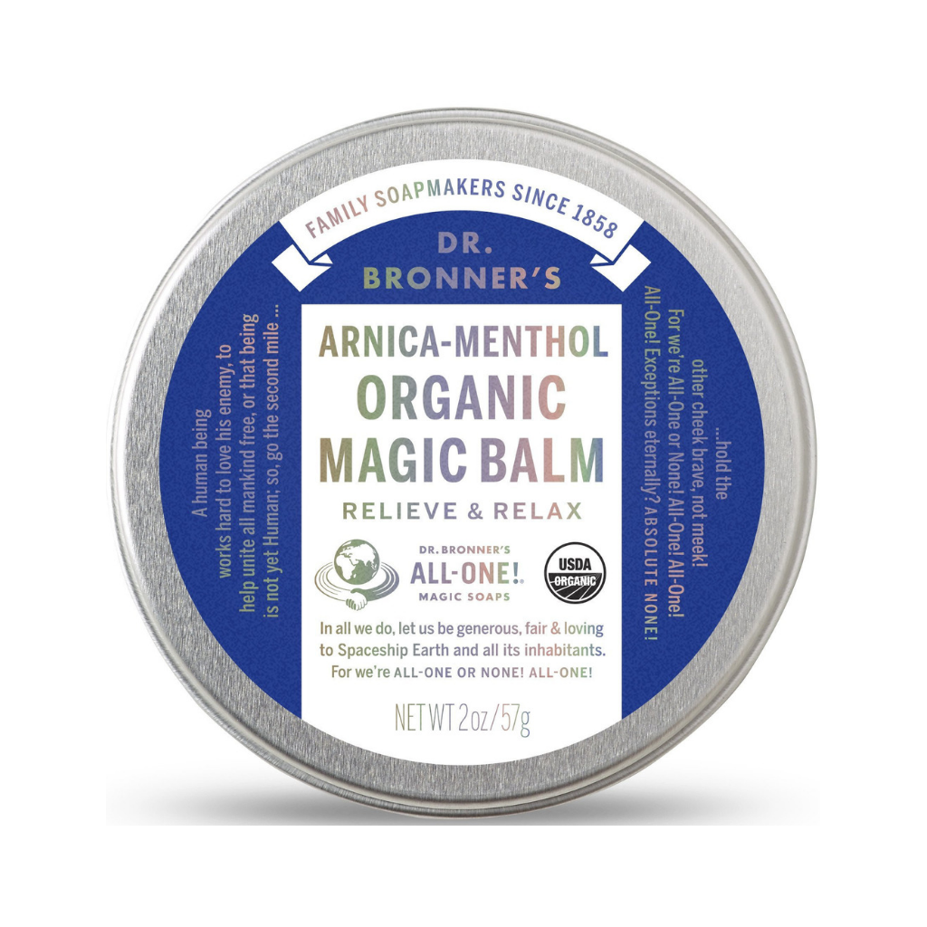 Dr. Bronner's Body Balm Arnica-Menthol 57g-The Living Co.