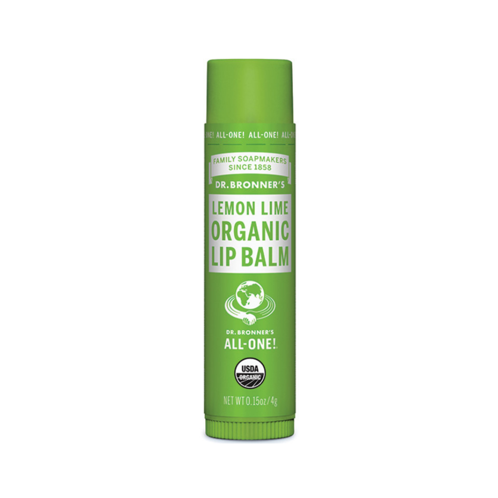 Dr. Bronner's Organic Lip Balm Lemon Lime