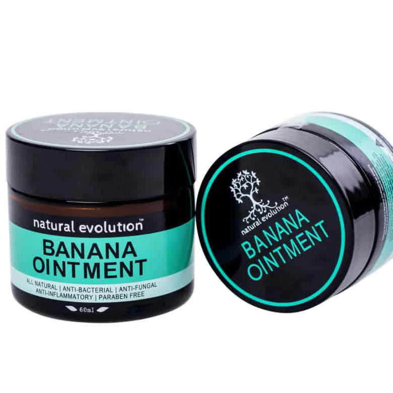 Natural Evolution Banana Ointment All Natural Healing-The Living Co.