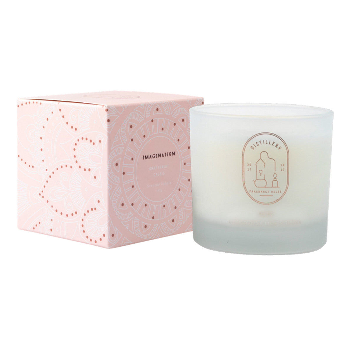 Distillery Fragrance House Soy Candle Imagination (Grapefruit Cassis)-The Living Co.