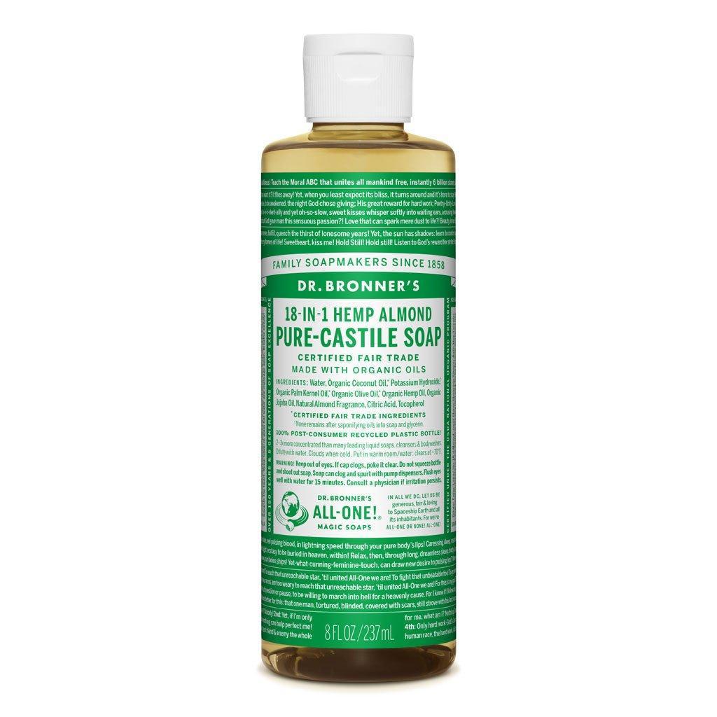 Dr. Bronner's Pure-Castile Liquid Soap Almond