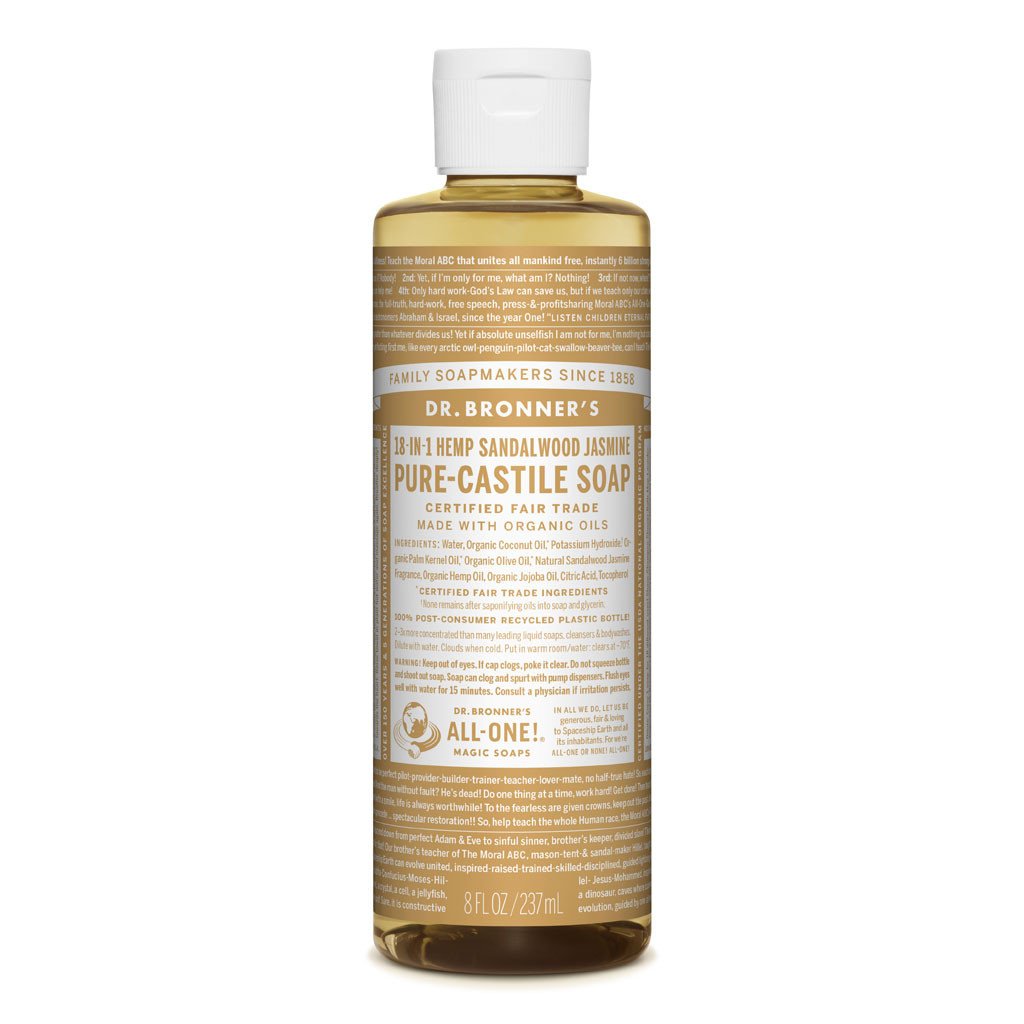 Dr. Bronner's Pure-Castile Liquid Soap Sandalwood Jasmine