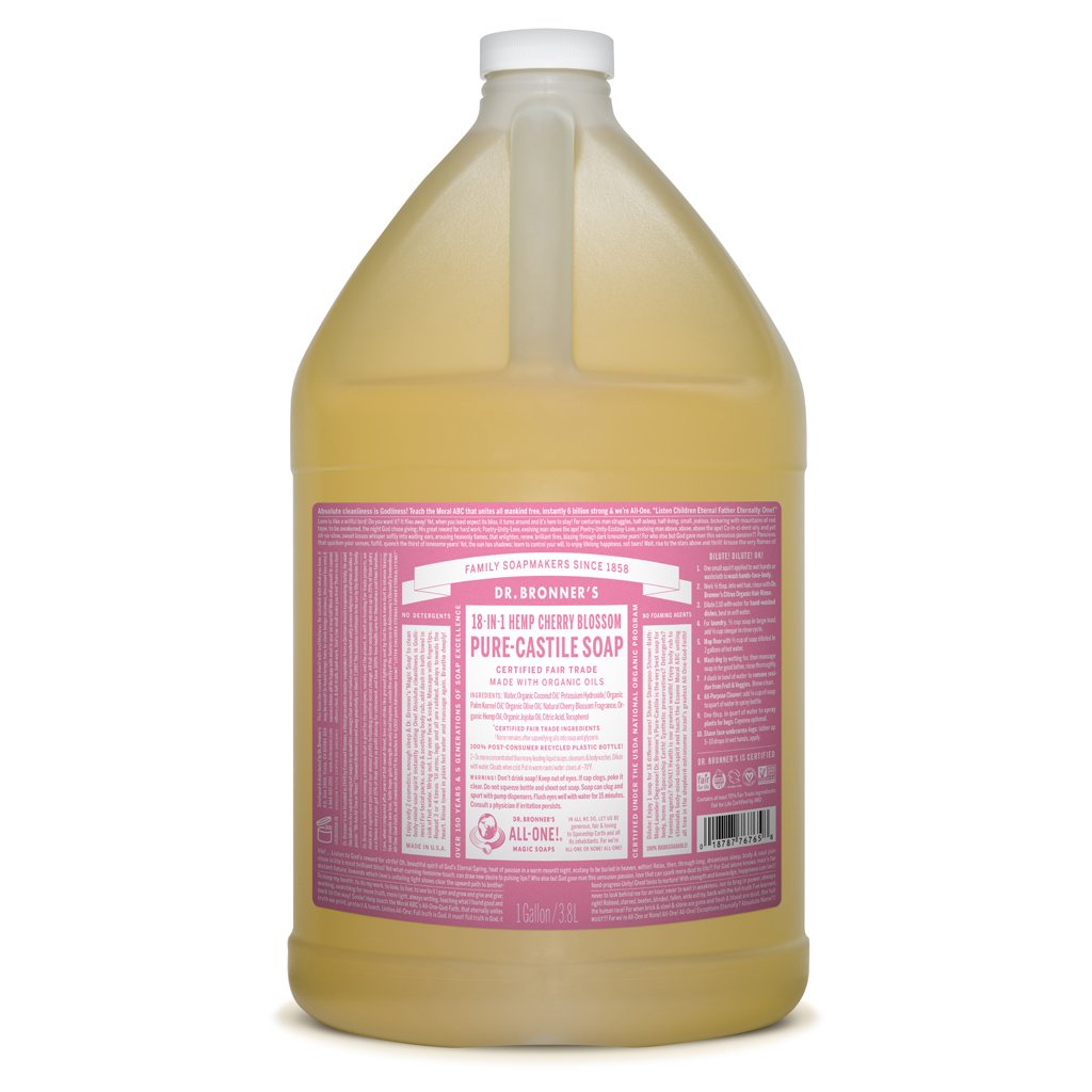 Dr. Bronner's Pure-Castile Liquid Soap Cherry Blossom