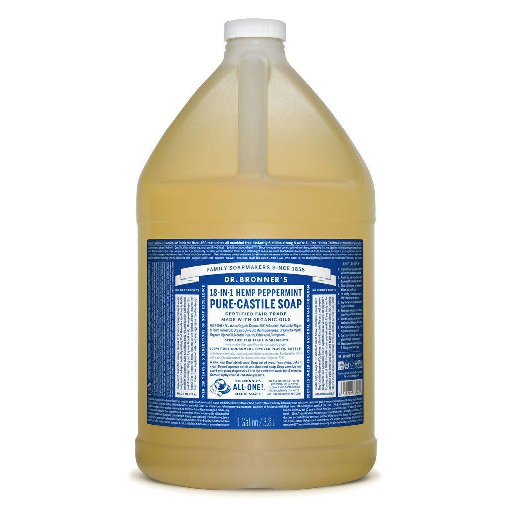 Dr. Bronner's Pure-Castile Liquid Soap Peppermint