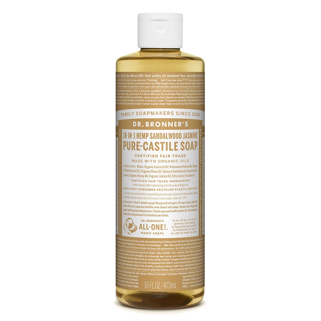 Dr. Bronner's Pure-Castile Liquid Soap Sandalwood Jasmine