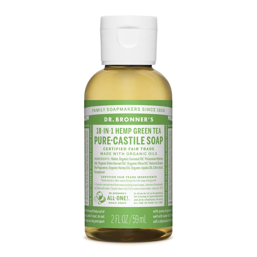 Dr. Bronner's Pure-Castile Liquid Soap Green Tea