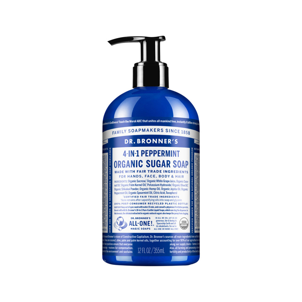 Dr. Bronner's Sugar Soap Peppermint