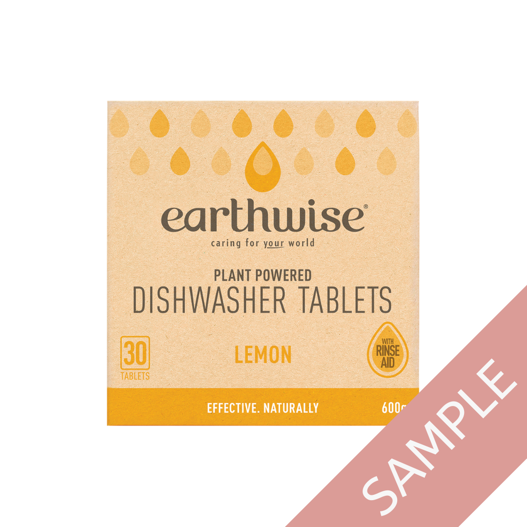 Earthwise Dishwasher Tablets Lemon [SAMPLE]-The Living Co.