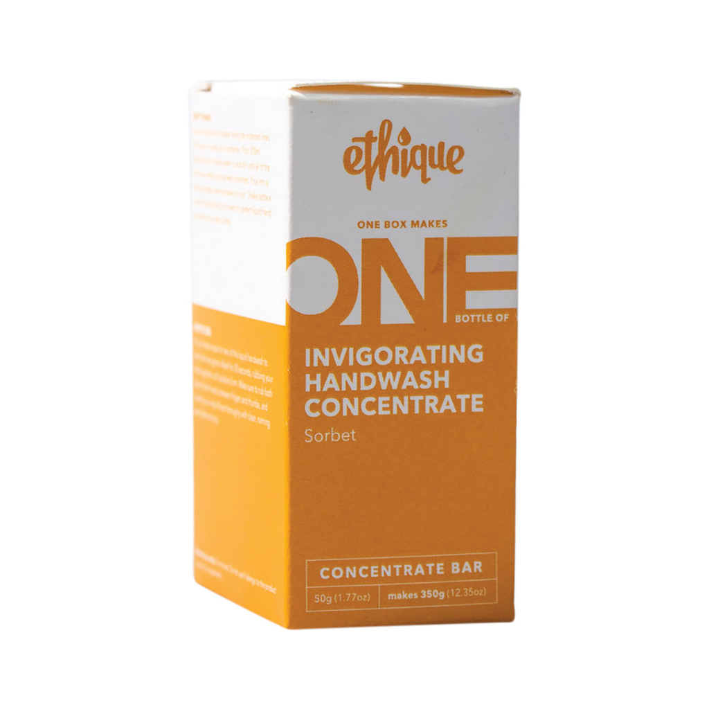 Ethique Invigorating Handwash Concentrate Sorbet 50g-The Living Co.