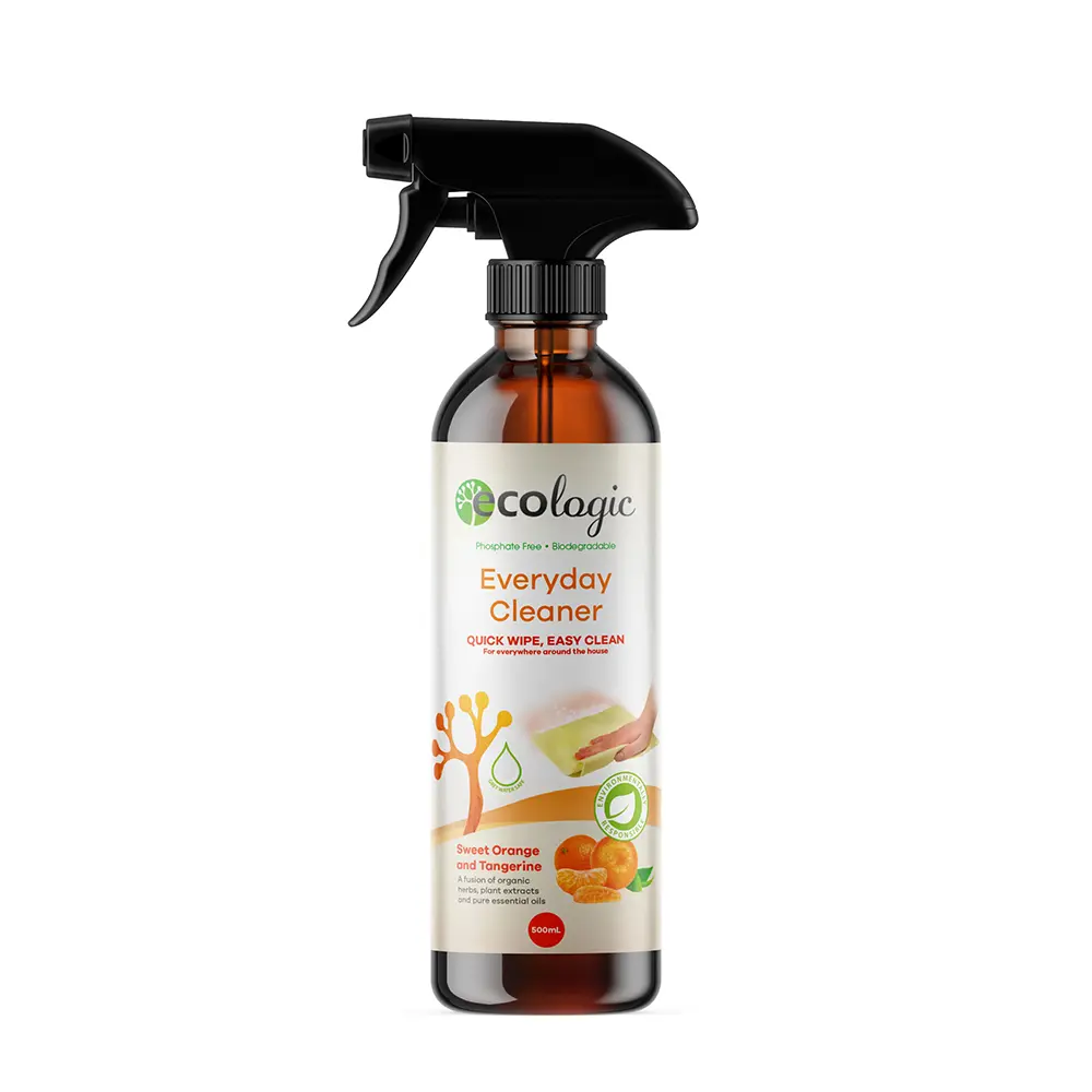 Ecologic Sweet Orange & Tangerine Everyday Cleaner Spray 500mL-The Living Co.